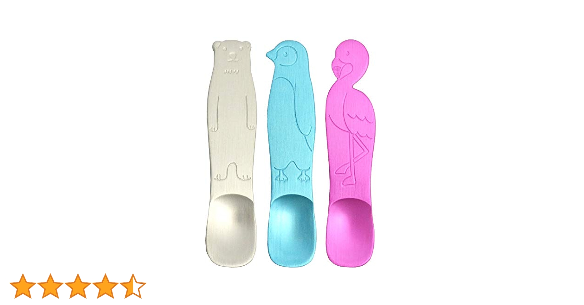 Amazon｜逸品社 スプーン 3本セット アルミ 日本製 しろくま